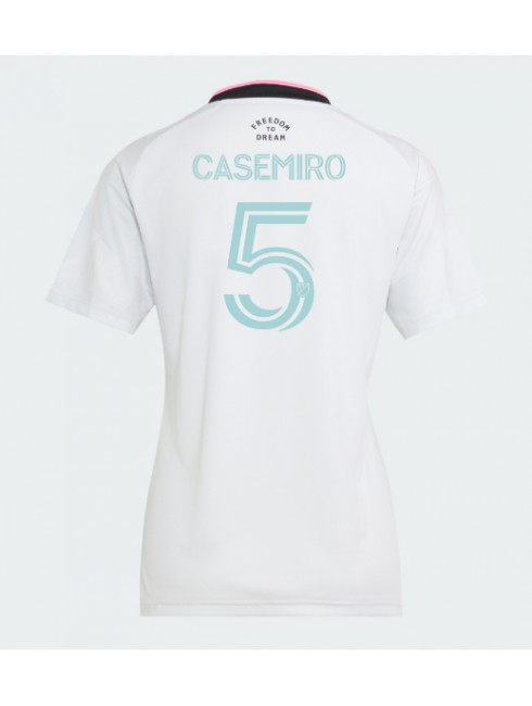 Ženski Nogometna dresi replika Inter Miami Casemiro #5 Tretji 2026-27 Kratek rokav Ženski Nogometna dresi replika Inter Miami Casemiro #5 Tretji 2026-27 Kratek rokav